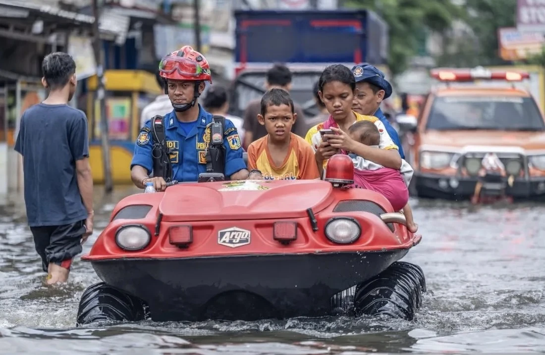 Minggu (25/1) Pagi, 19 RT di Jakarta Masih Tergenang Banjir