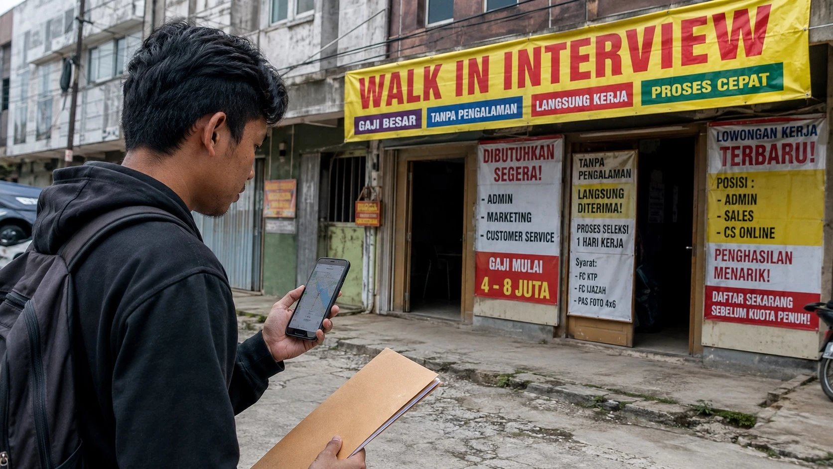 Viral Loker Bodong di Pasar Minggu, Polisi Dalami Kerugian Korban