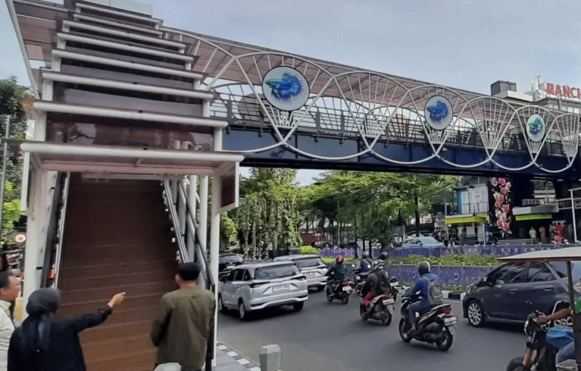 Cegah Pencurian, JPO Baru di Jakarta Tak Lagi Pakai Material Besi
