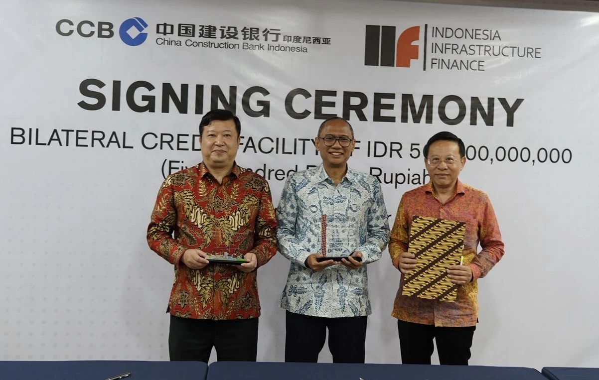 Raih Pendanaan Rp500 miliar dari CCB Indonesia, IIF Genjot Pembiayaan Infrastruktur