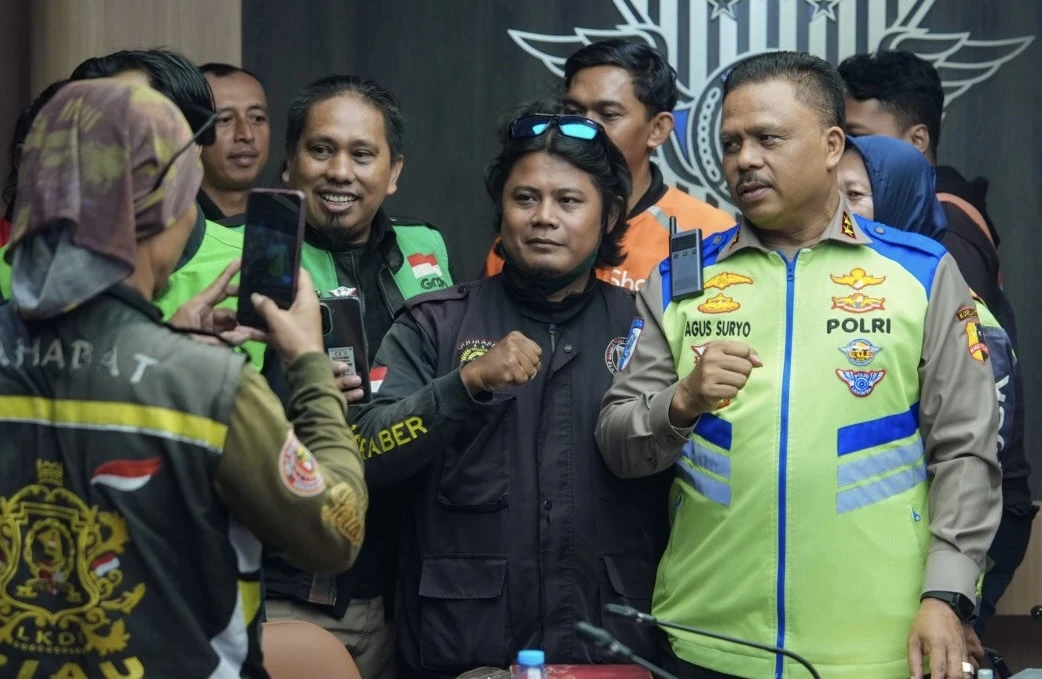 Paham Kondisi Jalan, Korlantas Gandeng Ojol Jadi Duta Keselamatan Lalu Lintas