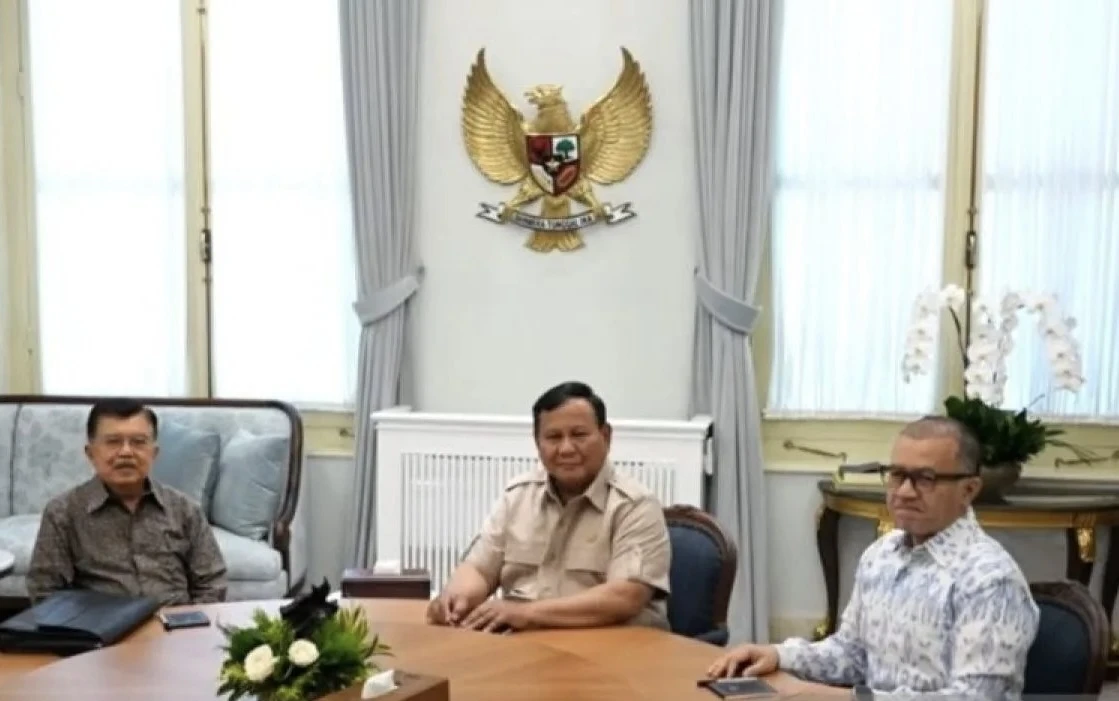 JK Temui Prabowo, Bahas Investasi Energi Rp70 Triliun