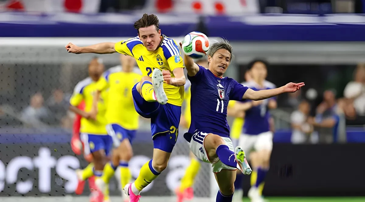 Hasil Jepang Vs Swedia 1-1: Samurai Biru dan Blagult Sama-Sama Lolos ke 32 Besar