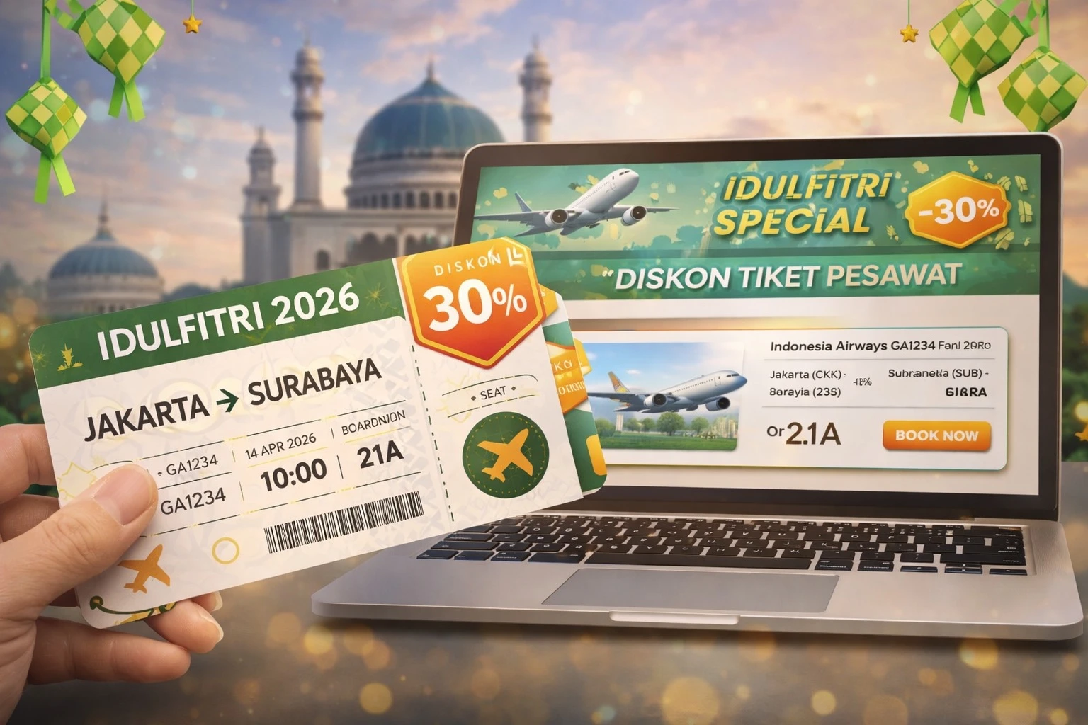 Siap - Siap, Pemerintah Kembali Tebar Diskon Tiket Transportasi Hingga Tol di Momen Lebaran 2026