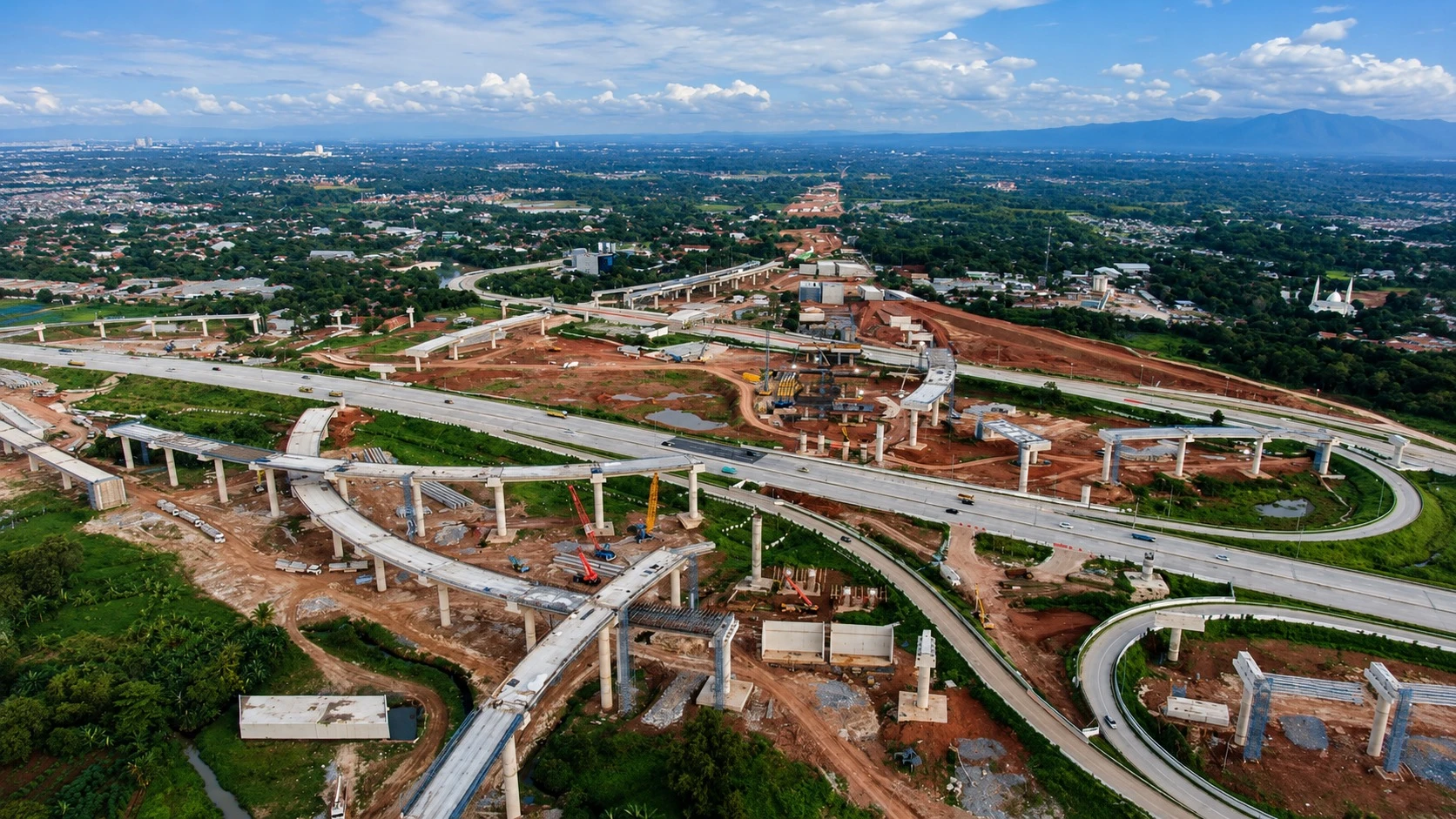 pembangunan Tol Jakarta-Cikampek Selatan