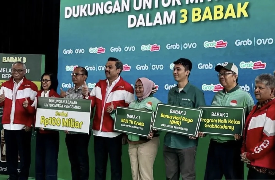 Grab Gelontorkan Rp100 Miliar Untuk Program Kesejahteraan Mitra Pengemudi