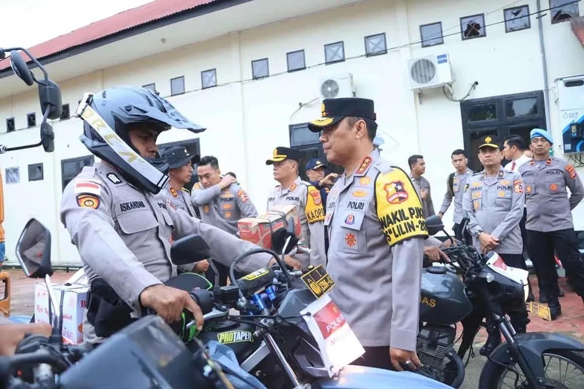Polri Layani Servis Motor Gratis Bagi Korban Bencana di Sumatera