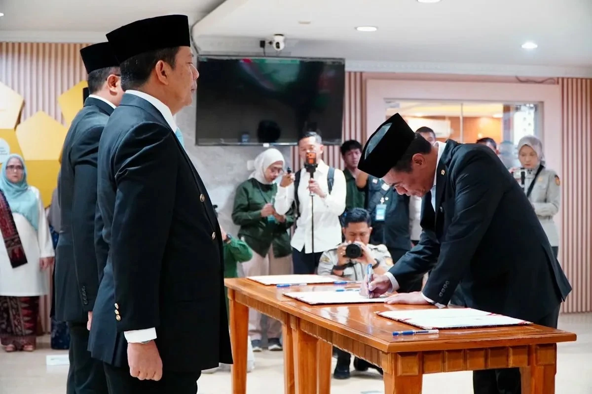 Jaga Stabilitas Harga Pangan, Amran Minta Pejabat Baru Bapanas
