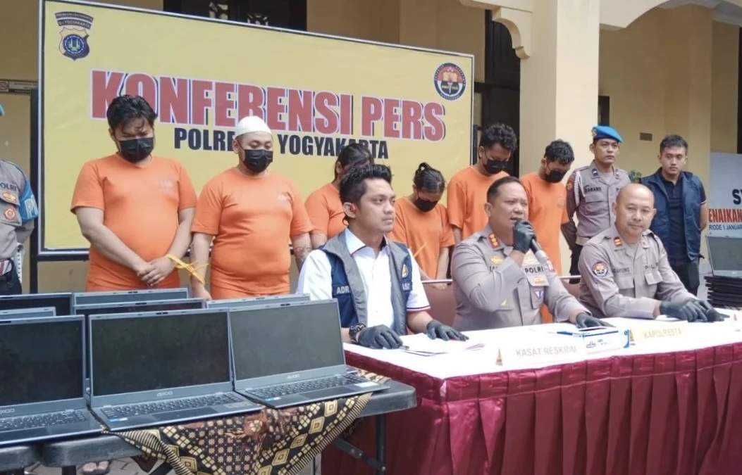 Polresta Yogyakarta Bongkar Sindikat Love Scamming Internasional