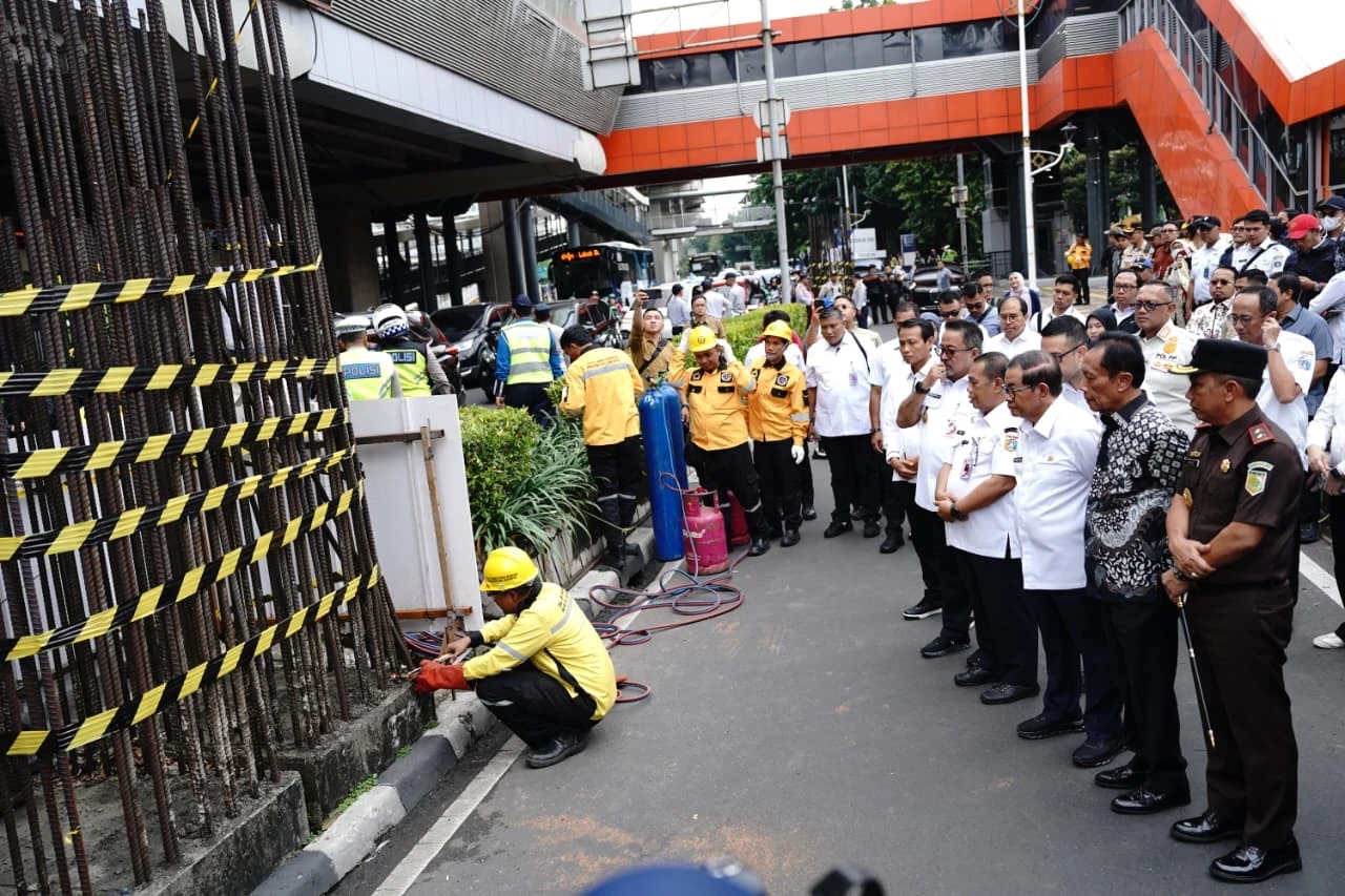 Pembongkaran Tiang Monorel Ditargetkan Rampung September 2026