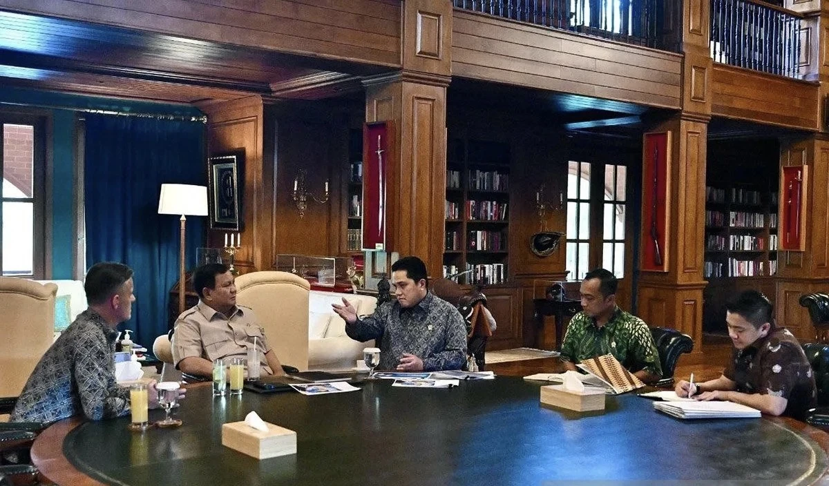 Prabowo Tagih Erick Thohir Bawa Indonesia ke Piala Dunia: Sepak Bola Itu Kehormatan