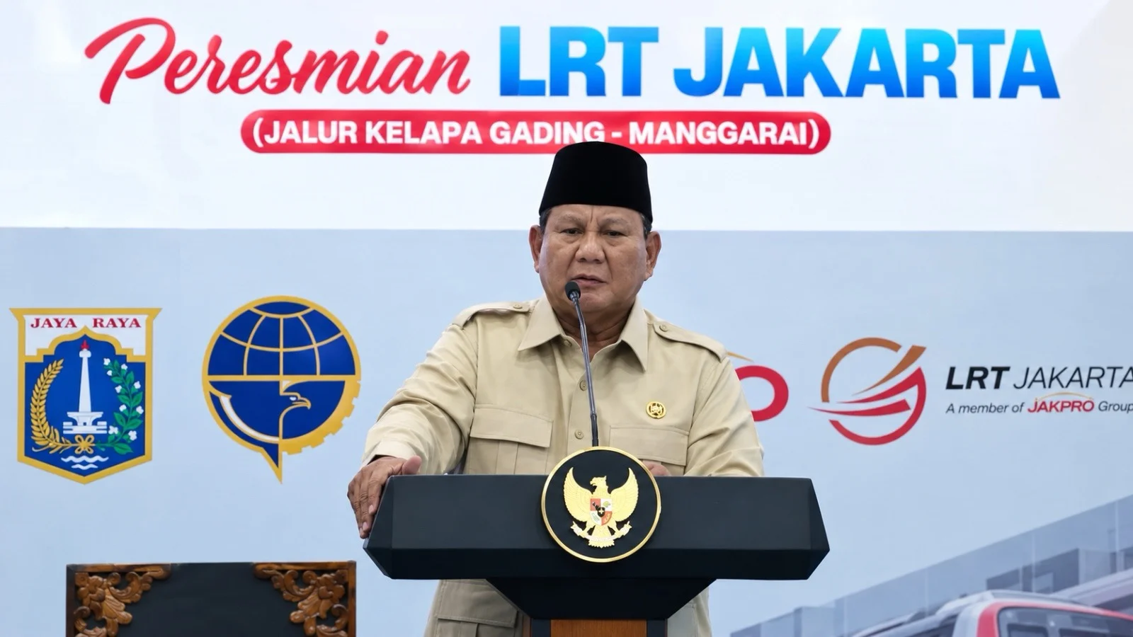Tarif LRT Jakarta Manggarai-Kelapa Gading Rp8 Perak Selama 8 Hari, Gratis bagi 15 Golongan