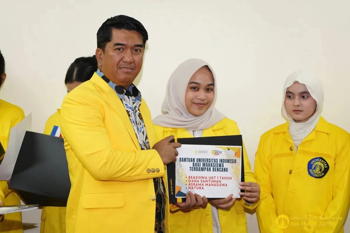 beasiswa dari UI untuk siswa terdampak bencana Sumatra