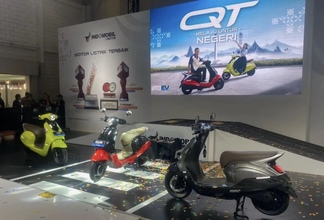 Indomobil Luncurkan Motor Listrik QT dan QT Pro di IIMS 2026