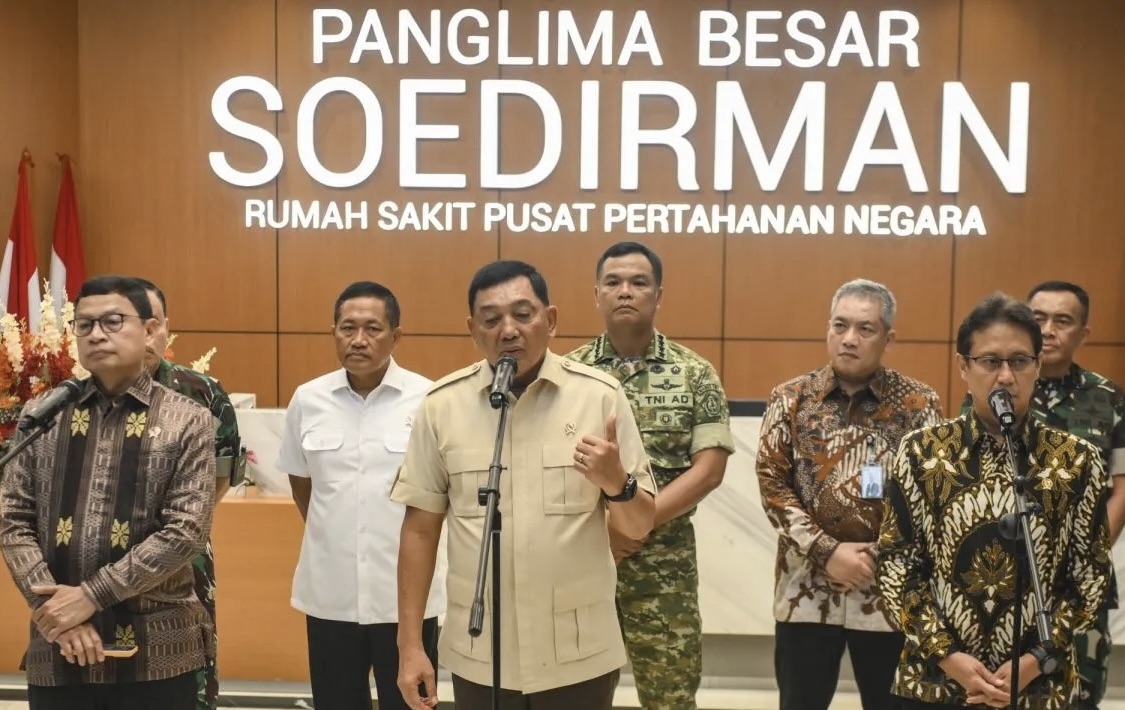 Dua Prajurit yang Gugur Dalam Persiapan HUT TNI Dapat Kenaikan Pangkat