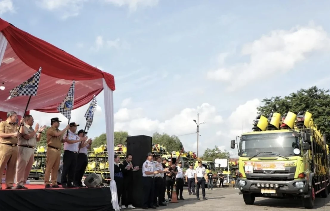 Pemprov DKI Berangkatkan 388 Motor Pemudik ke Lima Kota di Jawa