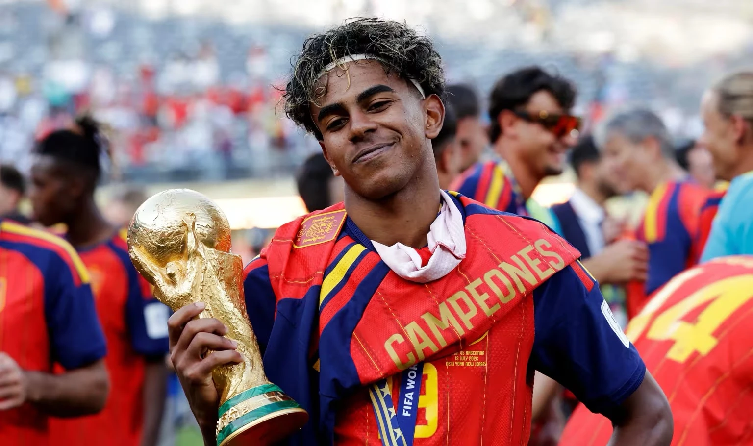 Lamine Yamal Jadi Juara Dunia di Usia 19 Tahun, Pele Masih yang Termuda