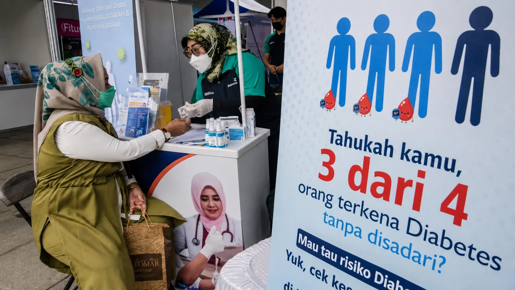 Di Indonesia, 73% Diabetes Tak Terdeteksi, Banyak Pasien Baru Tahu Setelah Komplikasi