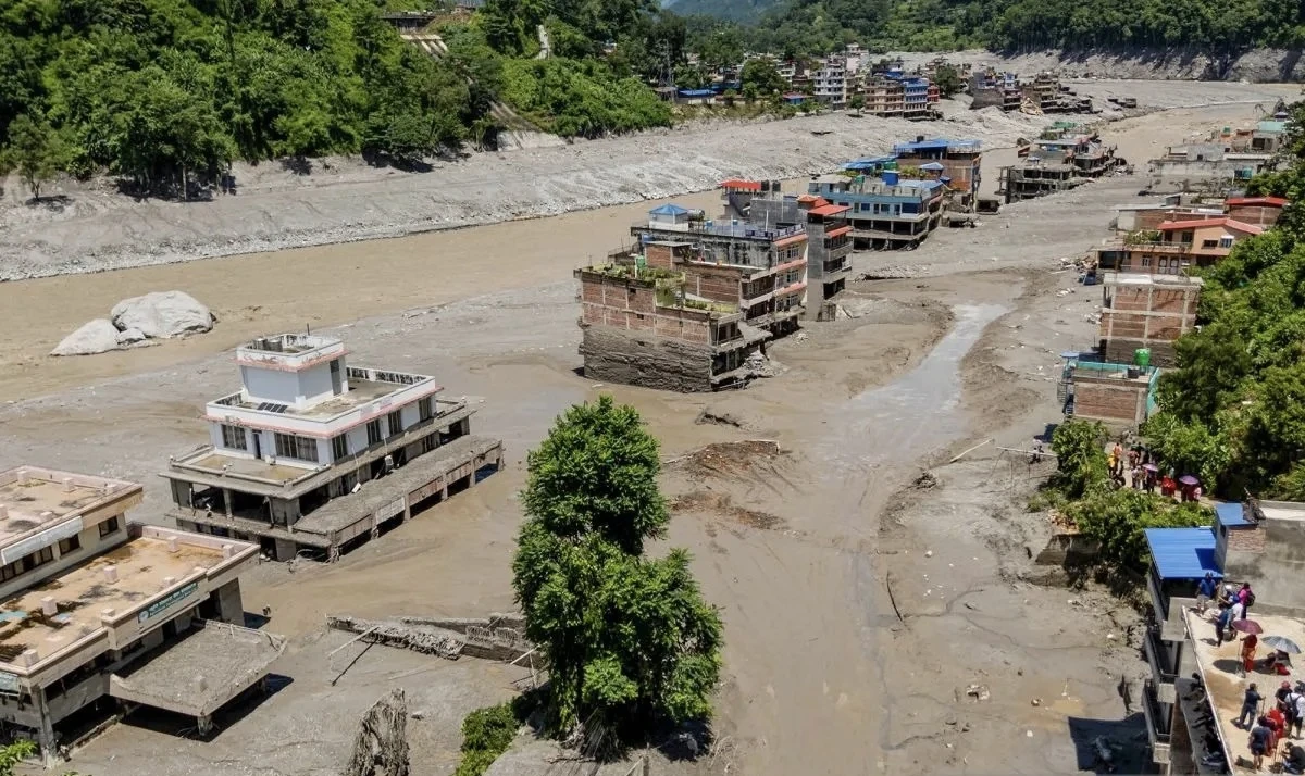 Tewaskan 586 Orang, Jasad Korban Banjir Nepal Terseret hingga India