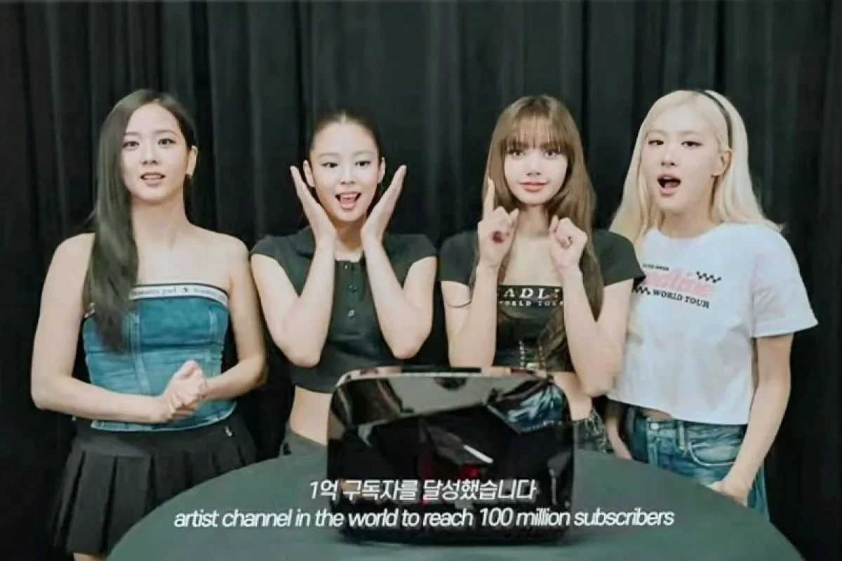 Saluran YouTube BLACKPINK Raih 100 Juta Subscribers