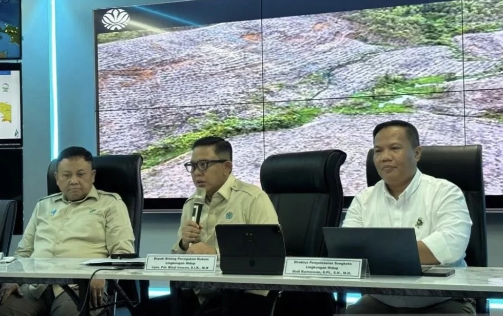 KLH Gugat Rp4,8 Triliun Enam Perusahaan Terkait Banjir Sumut