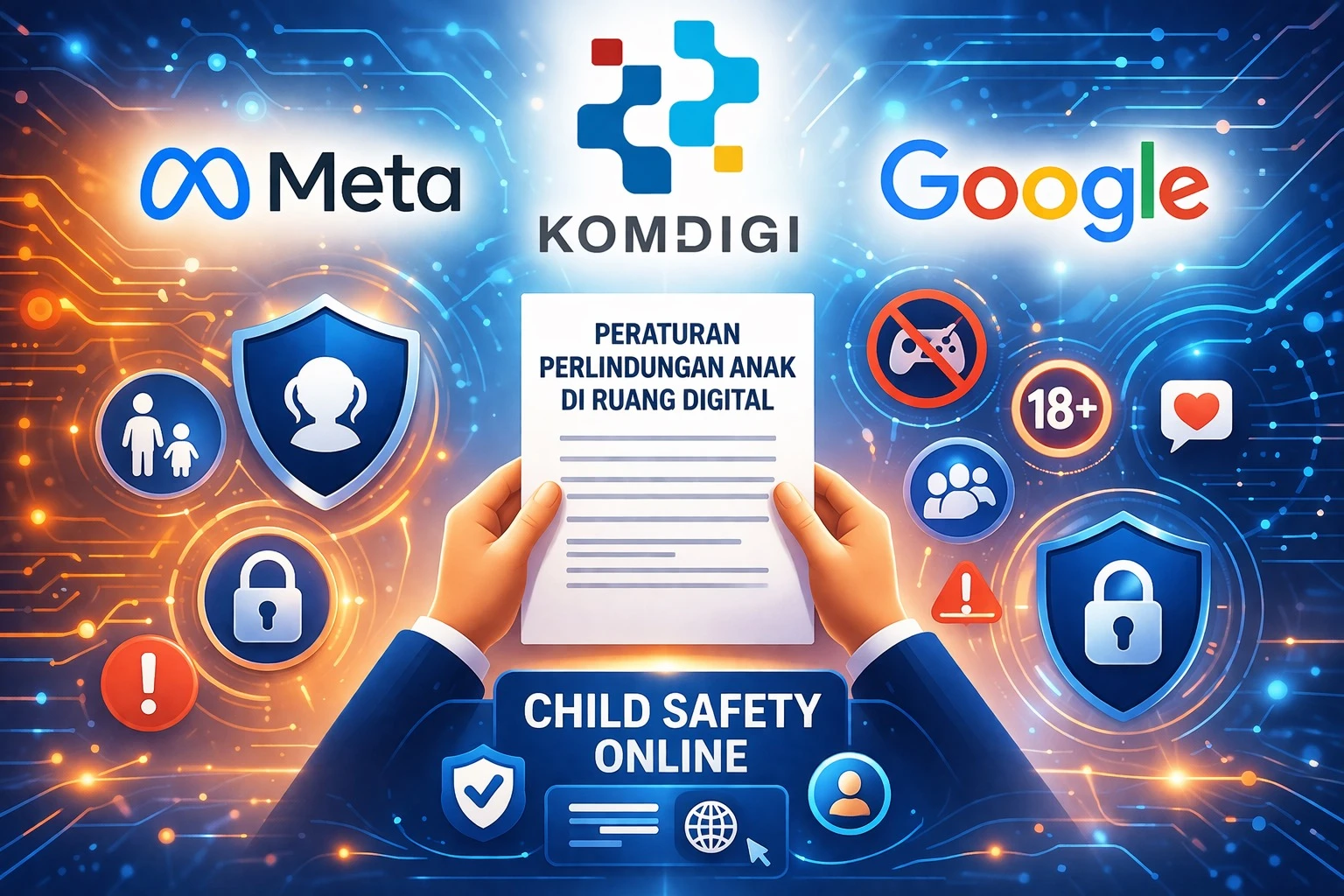 Komdigi Tegaskan PP Tunas Bukan Larangan Anak di Internet