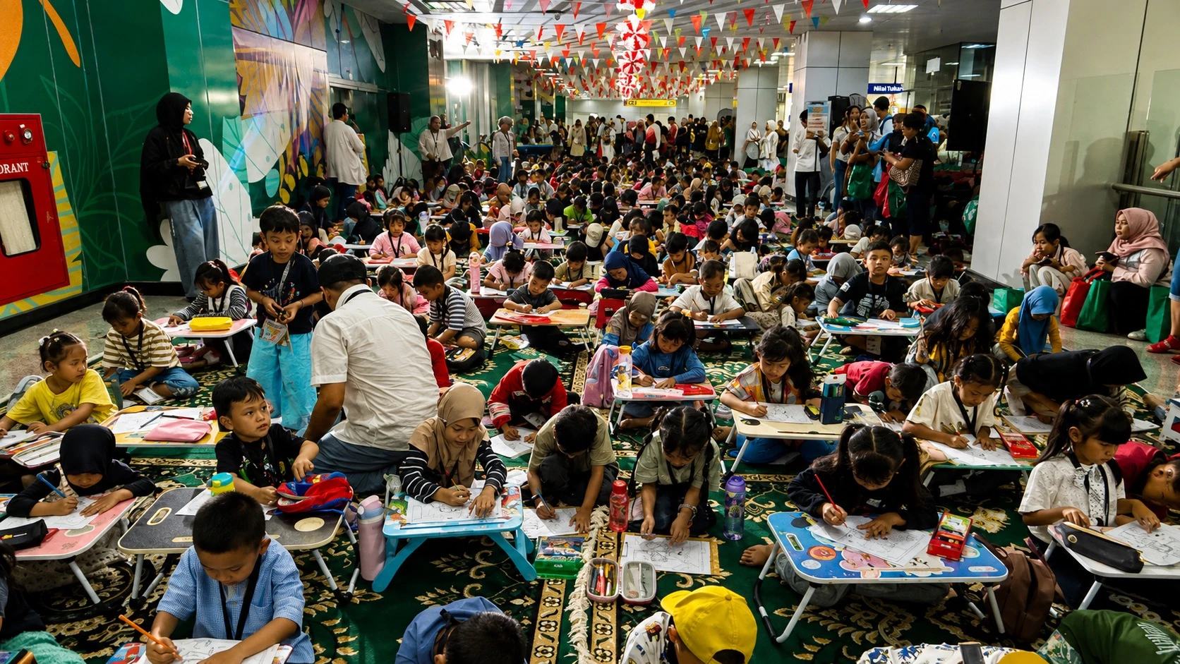 hari anak nasional, lomba gambar,