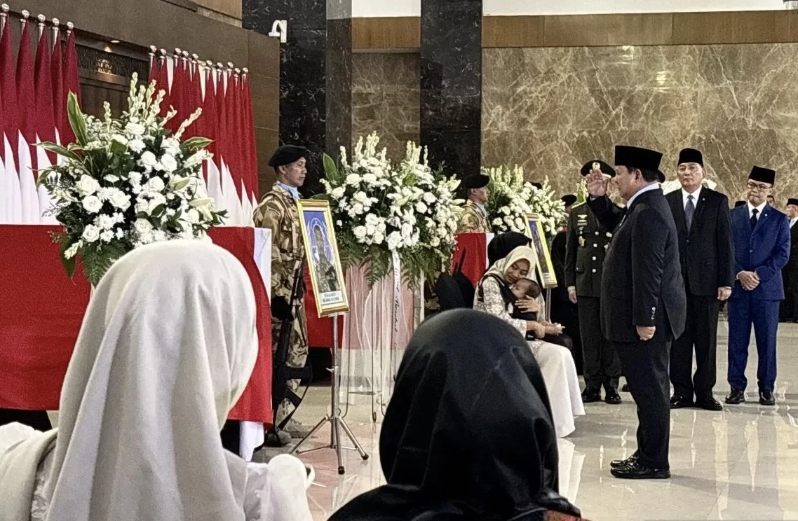 Prabowo Kecam Keras Gugurnya Tiga Prajurit TNI di Lebanon