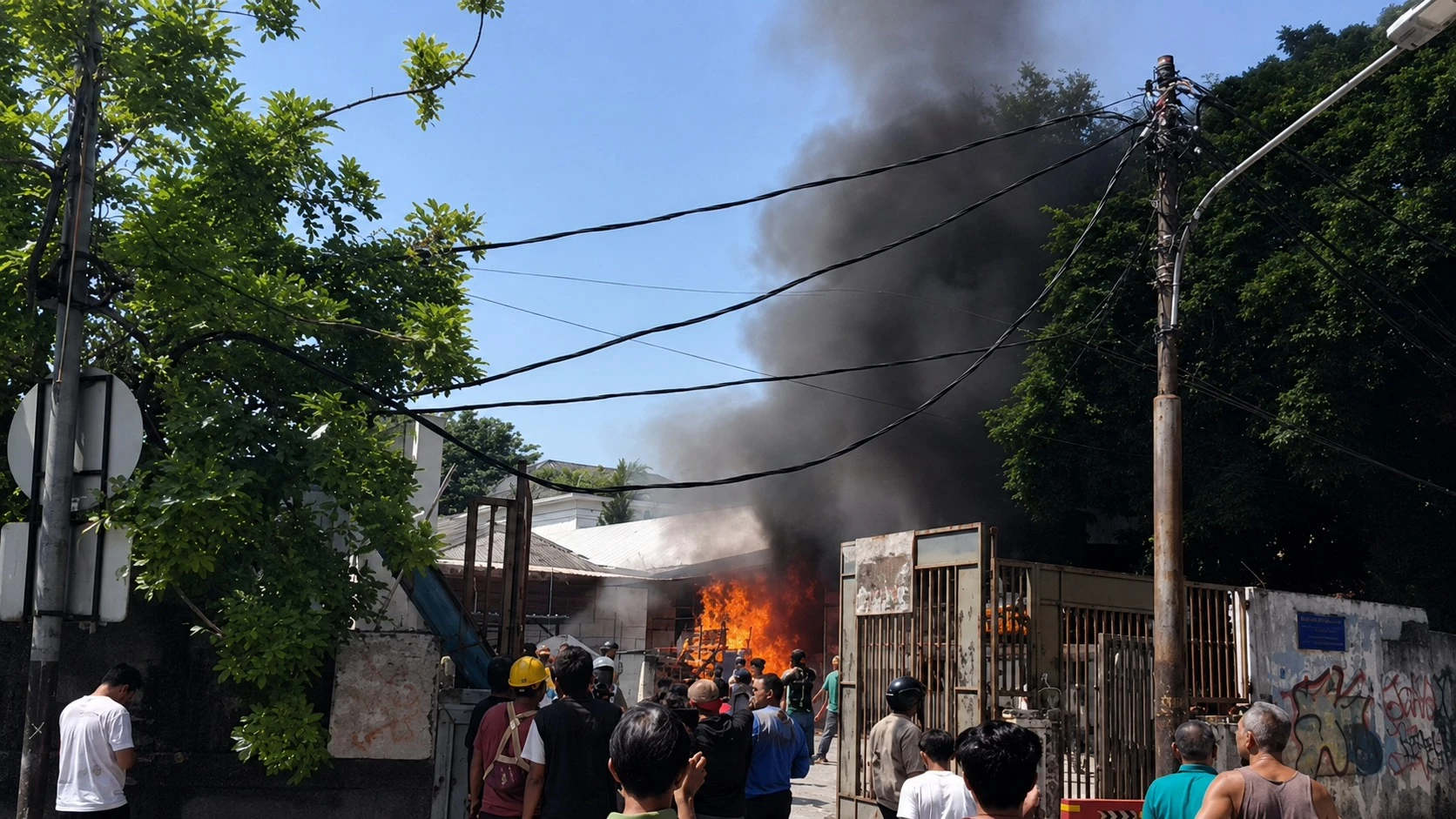Situasi Mulai Kondusif, Bentrokan di Jalan Tambak Menteng Dipicu Cekcok di Warung Nasi Uduk, Satu Tewas