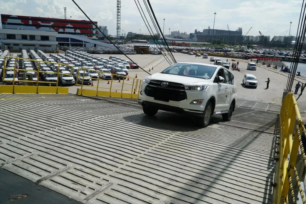Ekspor Toyota Naik 10,7%, Kuasai 57,6% CBU Nasional