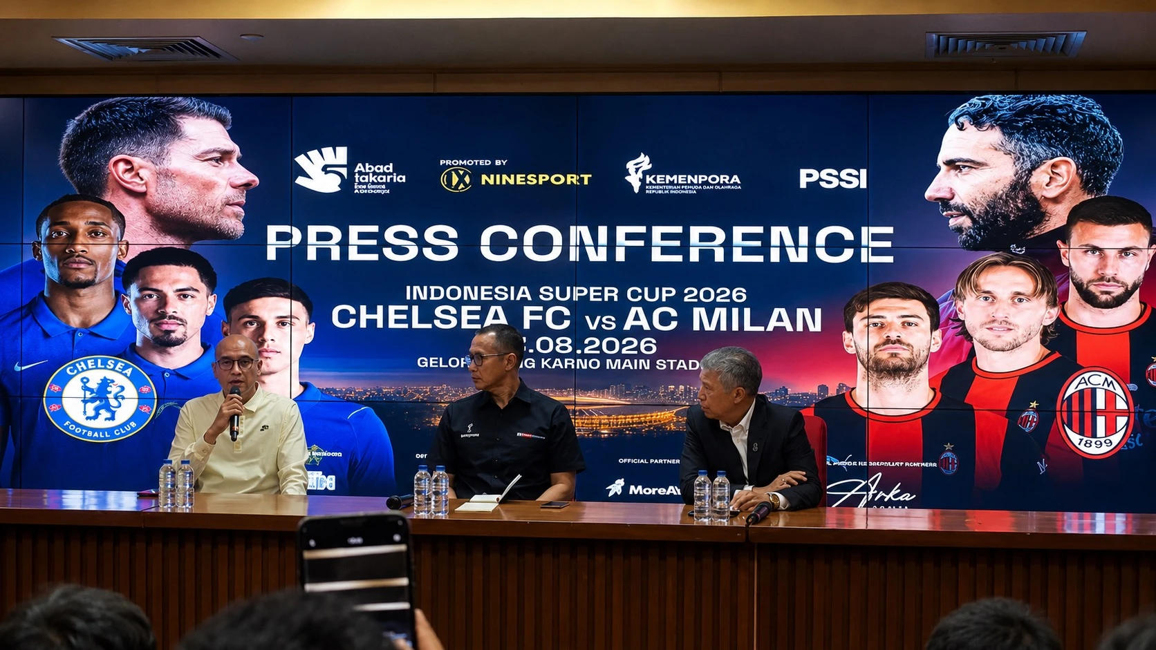 Chelsea vs AC Milan Main di Jakarta, Palmer dan Modric Masuk Skuad Tur