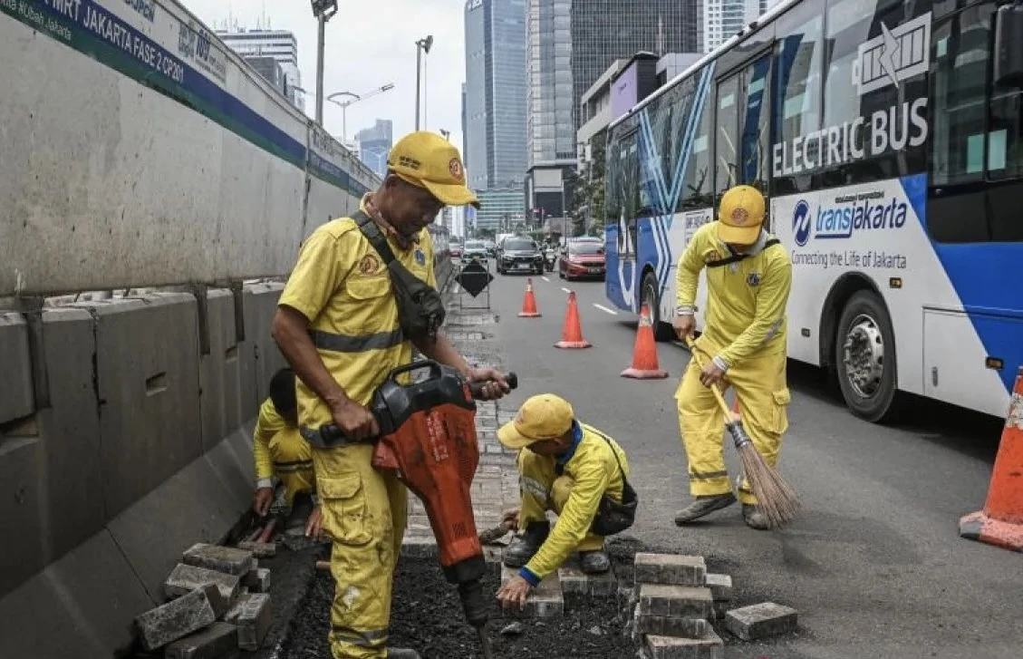 DKI Siapkan Penambalan Permanen Jalan Berlubang di Seluruh Jakarta