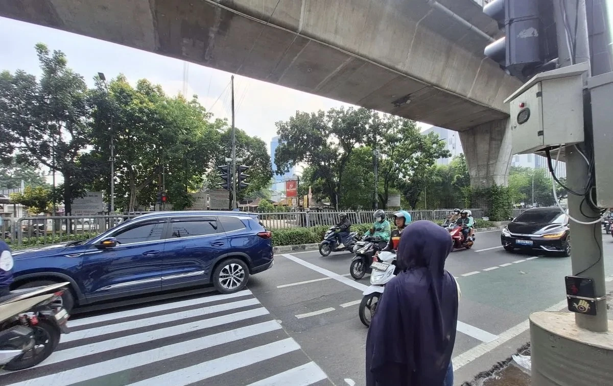 Pelican Crossing Tendean Mulai Dipakai, JPO Baru Butuh Rp6 Miliar