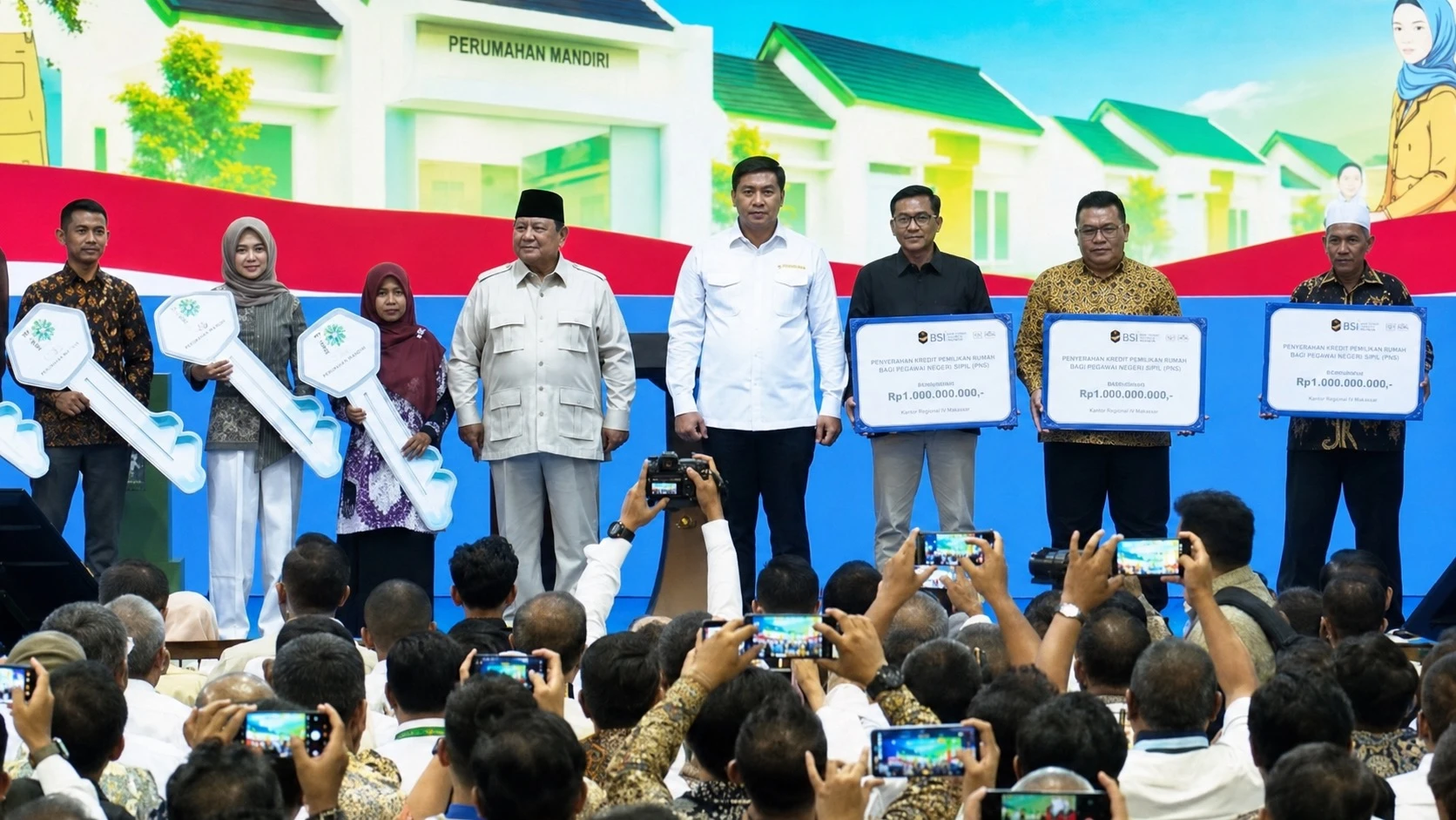 Lewat Akad Massal di Batang,62.710 MBR Terima KPR FLPP