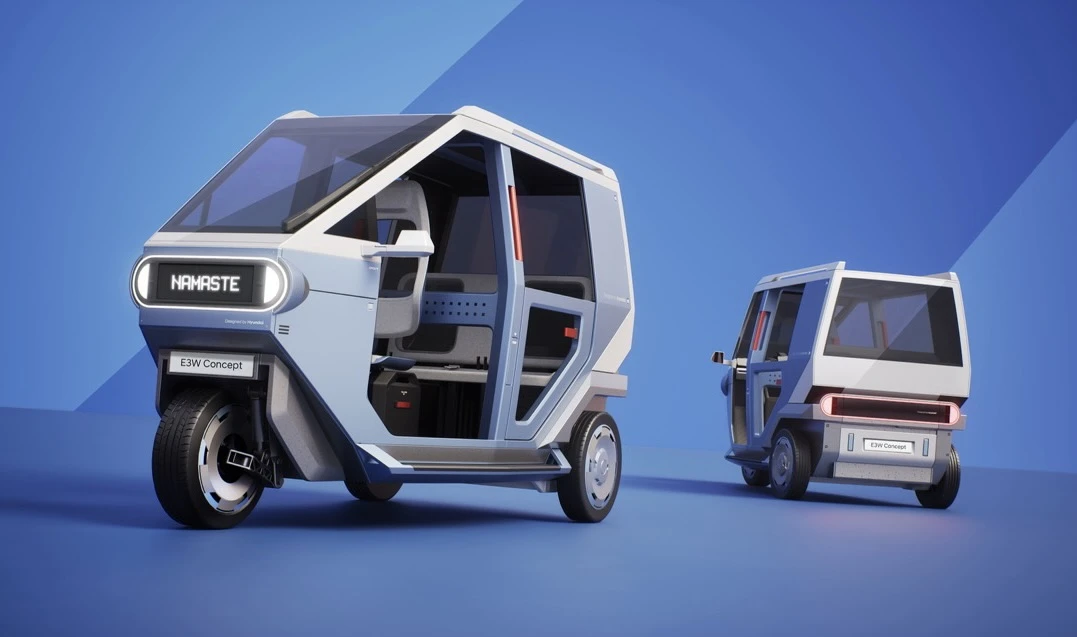 Hyundai dan TVS Berkongsi, Garap Pasar Kendaraan Listrik Roda Tiga di India