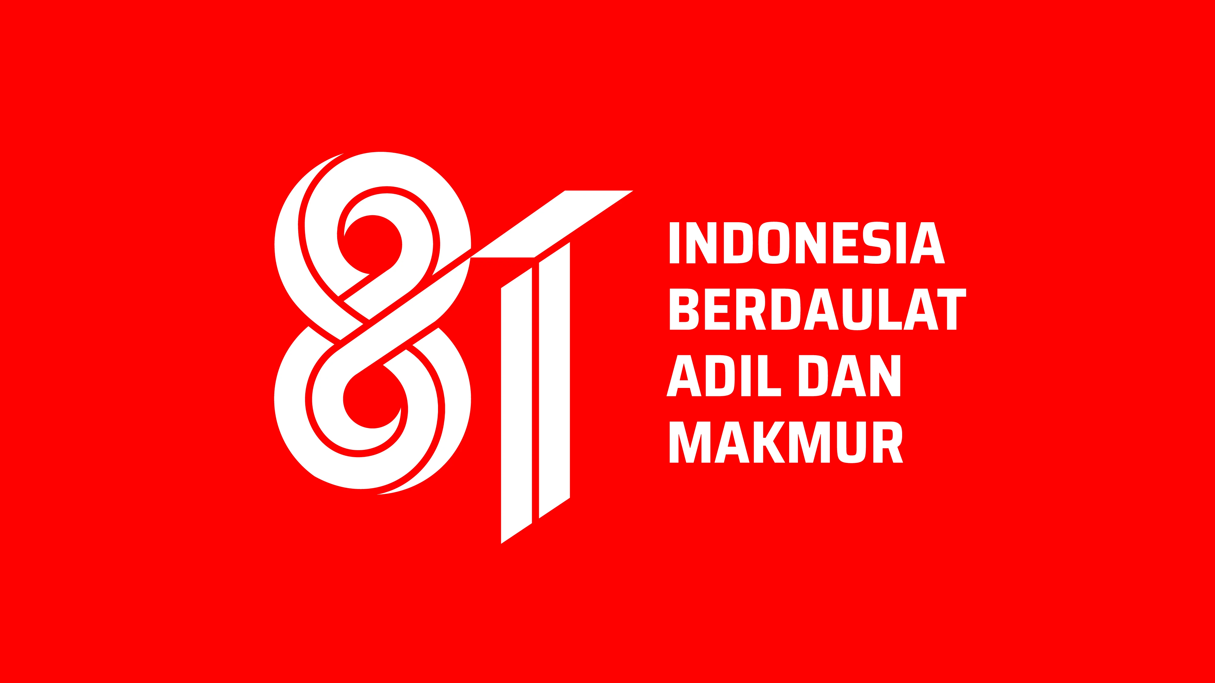 Logo HUT RI ke-81