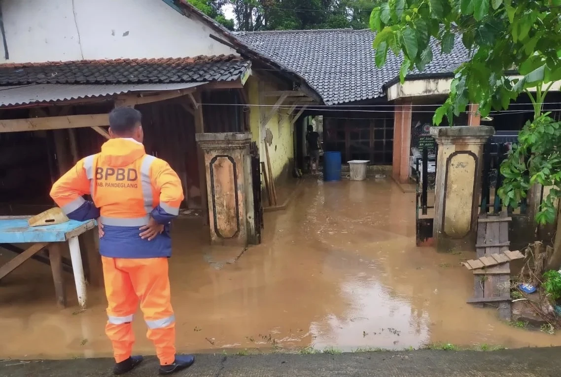 Sepuluh Kecamatan di Pandeglang Terendam Banjir