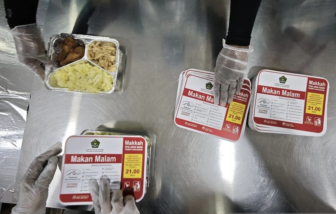 Jatah Katering Tiap Jamaah Haji Ditetapkan 40 Riyal Per Hari