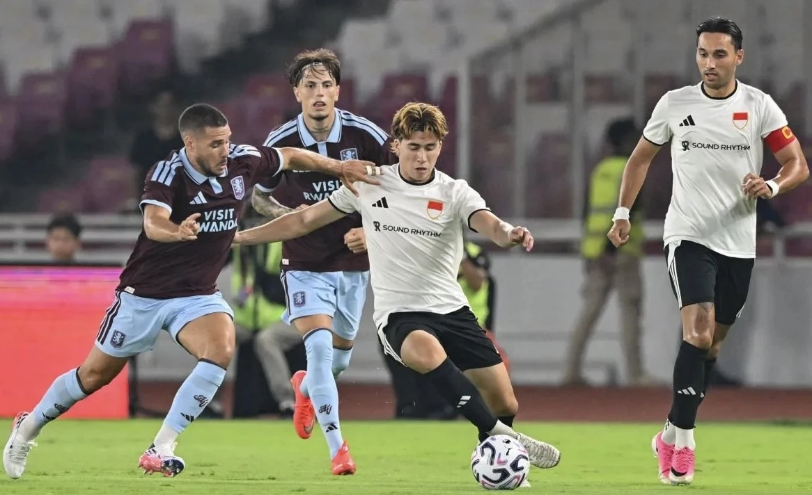 Arkhan Kaka Bobol Aston Villa, Kalah 1-3 Indonesia All Stars Tetap Tuai Pujian