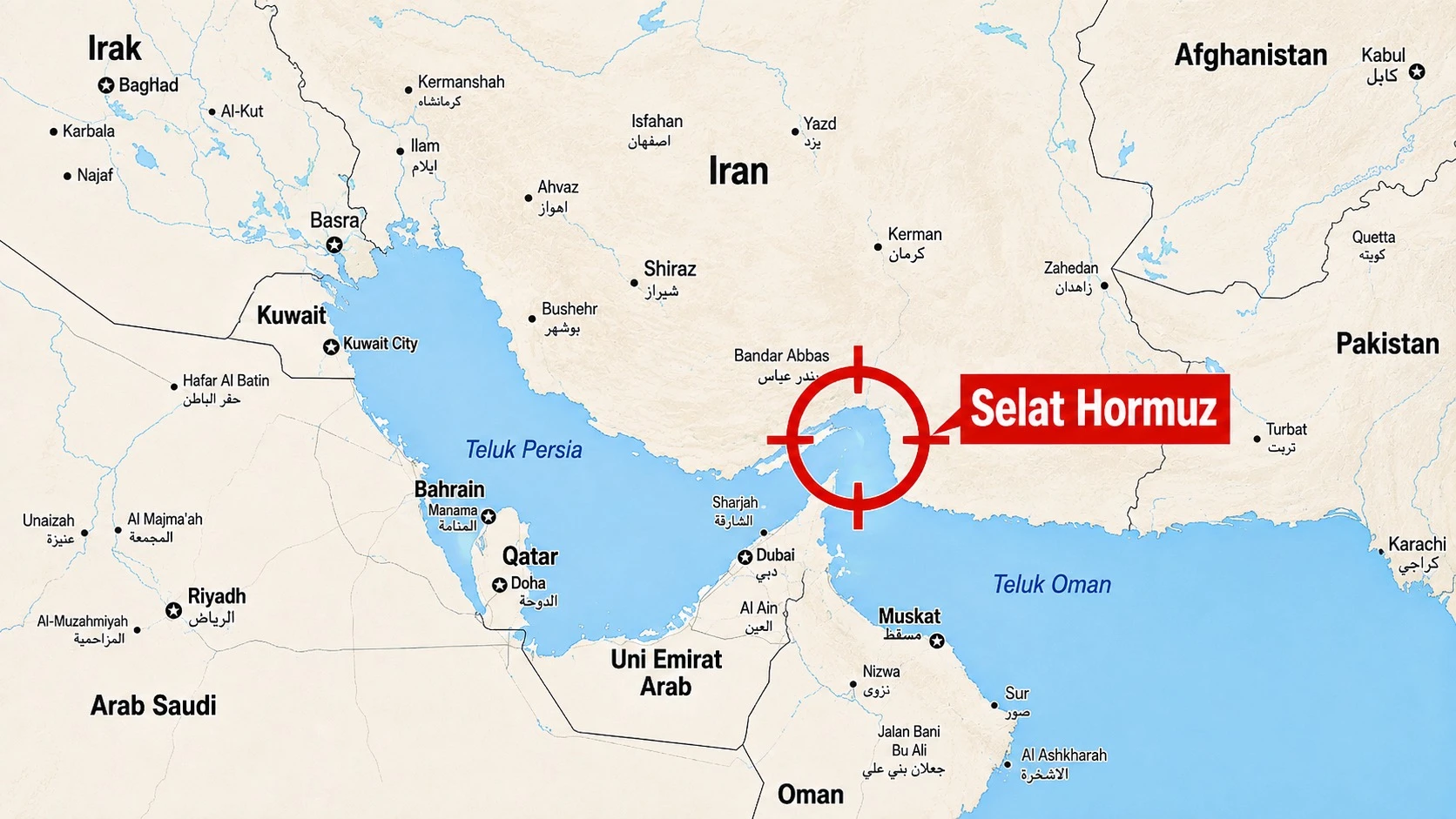 Iran-Oman Nyaris Sepakat Buka Selat Hormuz, AS Tolak Pungutan