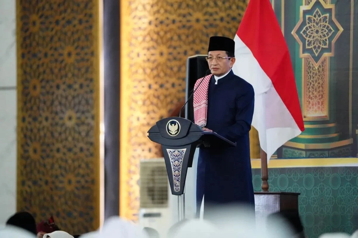 Menag: Fungsi Masjid Harus Diperluas Jadi Pusat Pemberdayaan Umat dan Perdamaian
