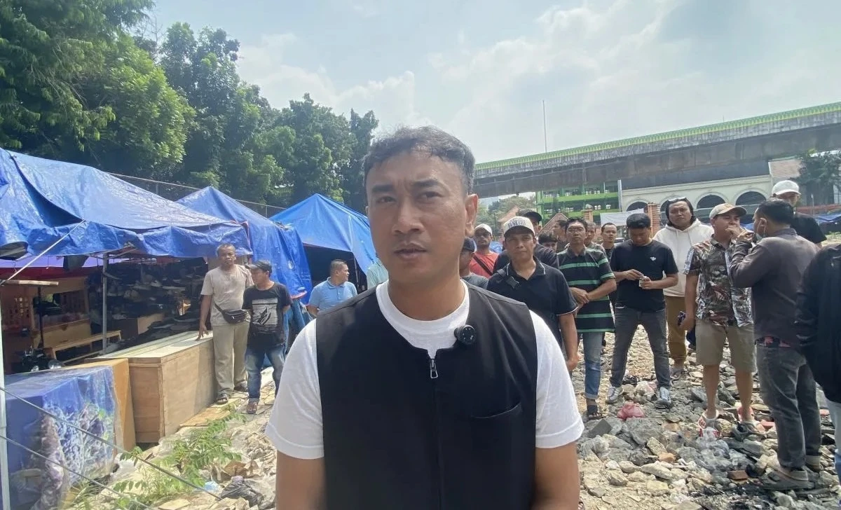 Setahun Pascakebakaran, Pedagang Taman Puring Tagih Janji Revitalisasi