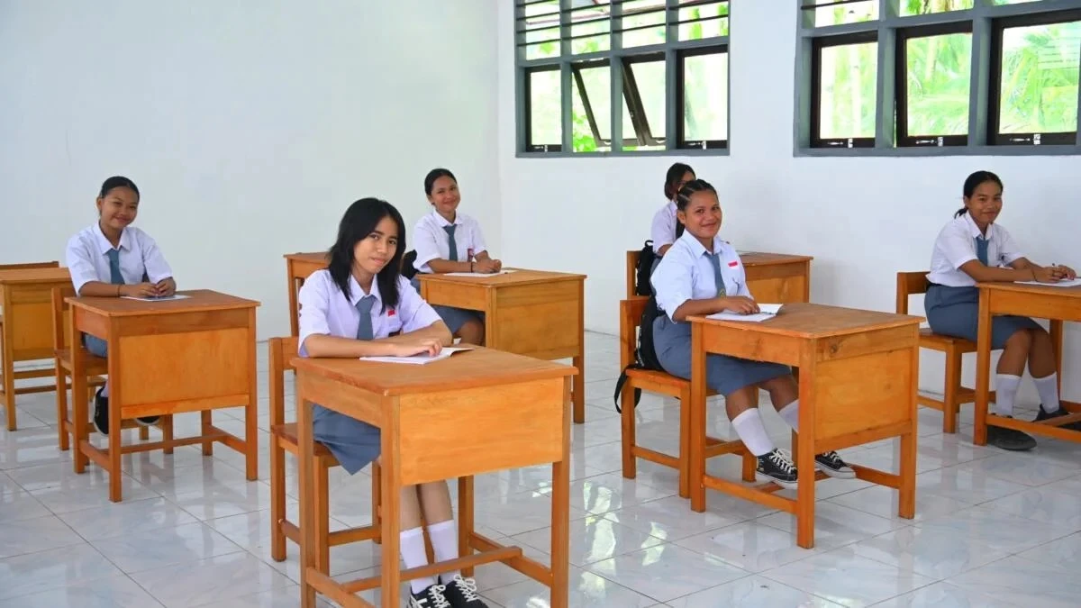 Setelah 21 Tahun, Satu-satunya SMK di Miangas Akhirnya Direvitalisasi