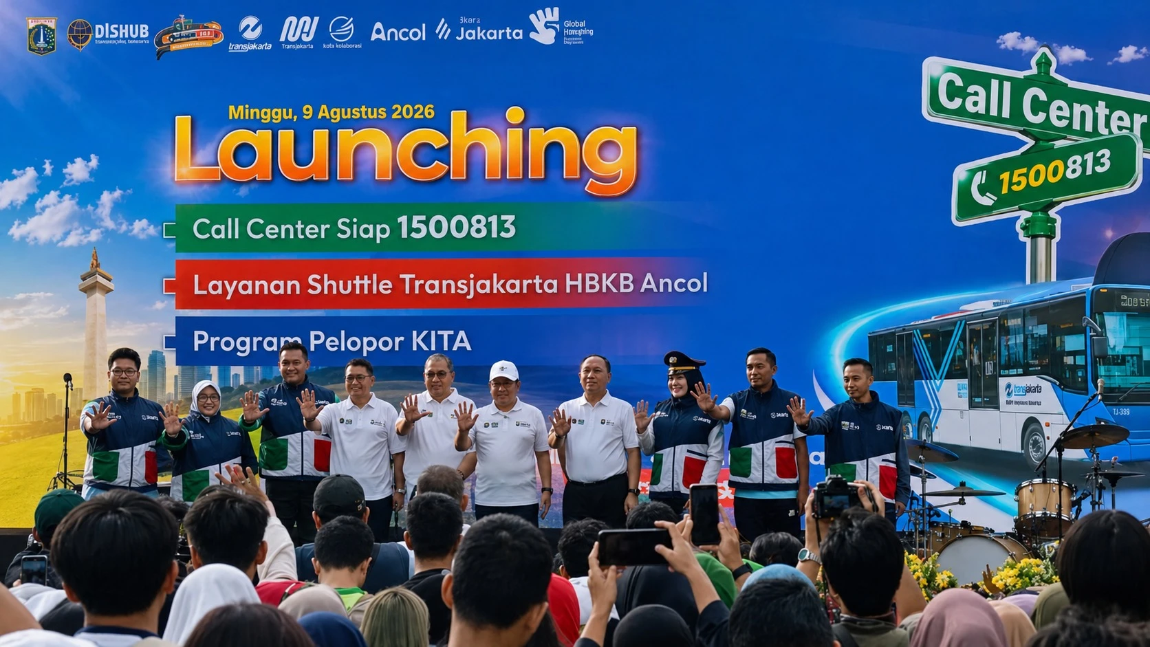 Call Center 1500813 DKI Resmi Meluncur, Layani Derek hingga Pandu Mobil Jenazah Gratis