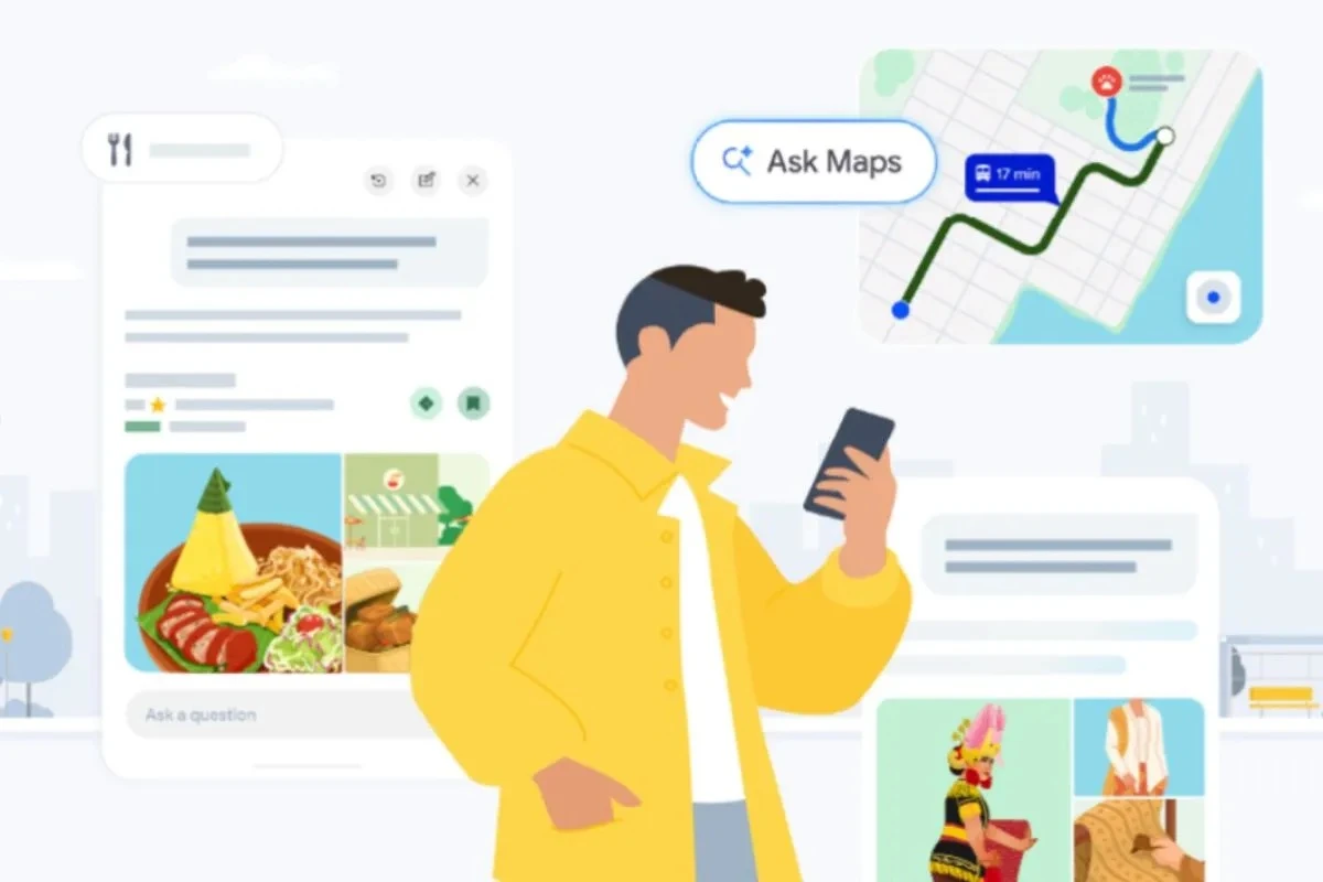 itur Ask Maps di Google