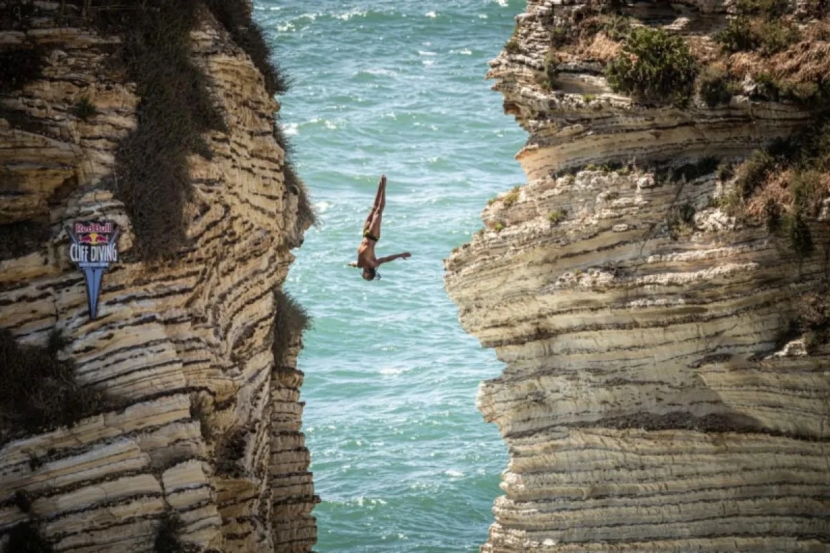Red Bull Cliff Diving.