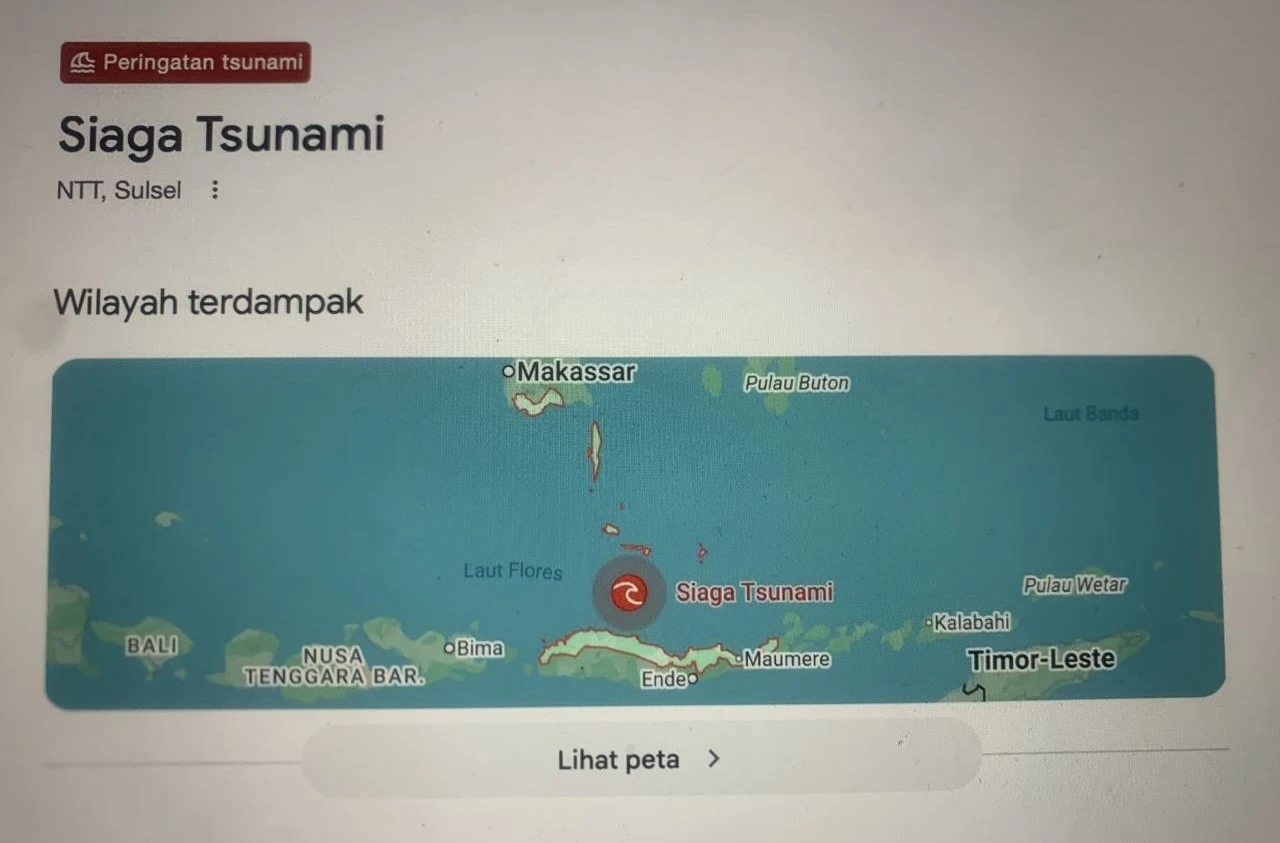 Update Gempa NTT M7,7: Korban Tewas 38 Orang, BMKG Catat 235 Gempa Susulan