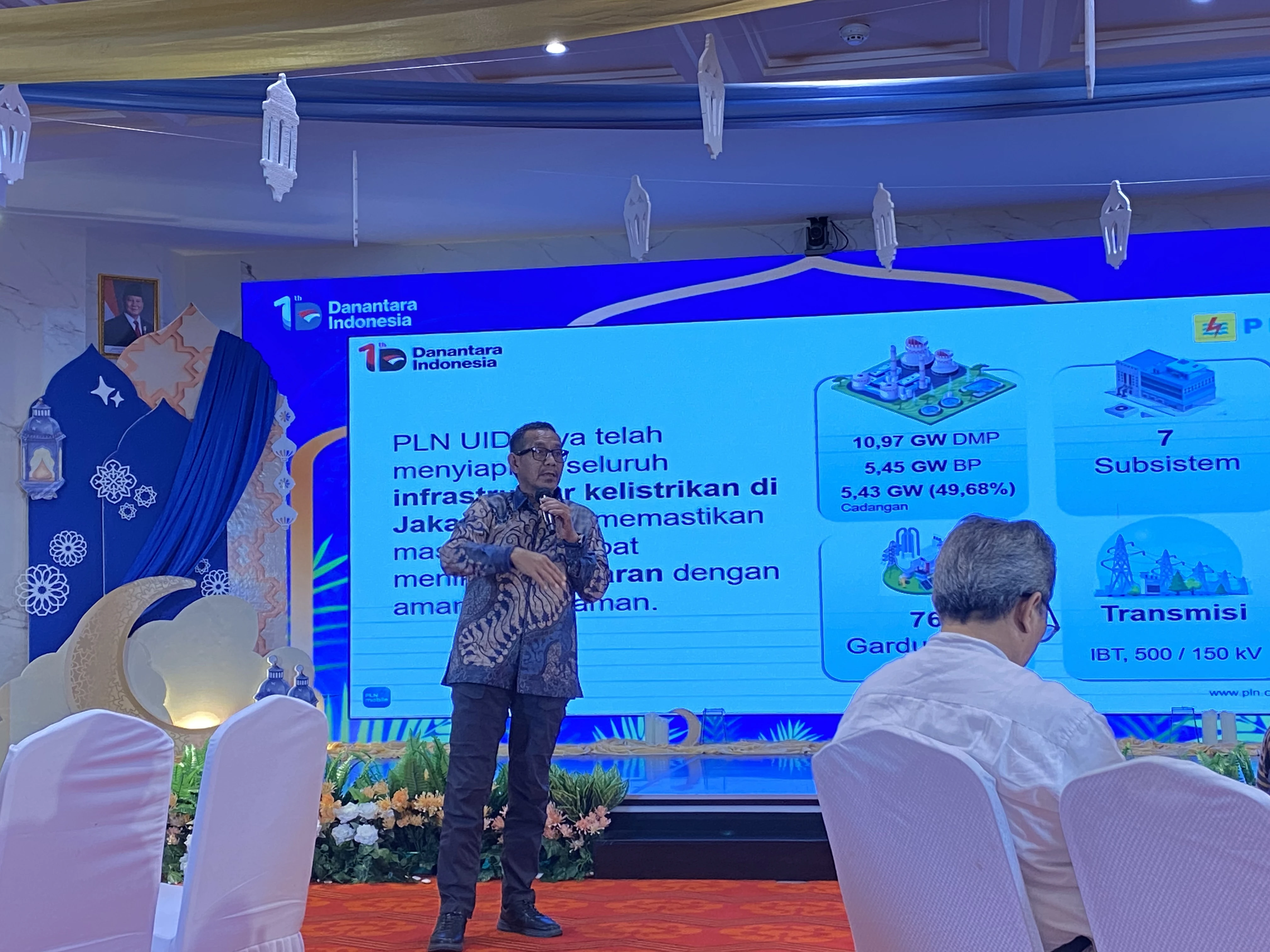 General Manager PLN UID Jakarta Raya, Andy Adchaminoerdin,