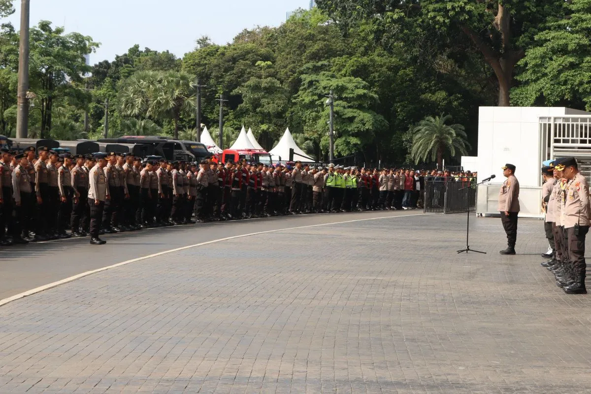 1.400 Personel Gabungan Siaga di GBK untuk Laga Indonesia Vs Oman