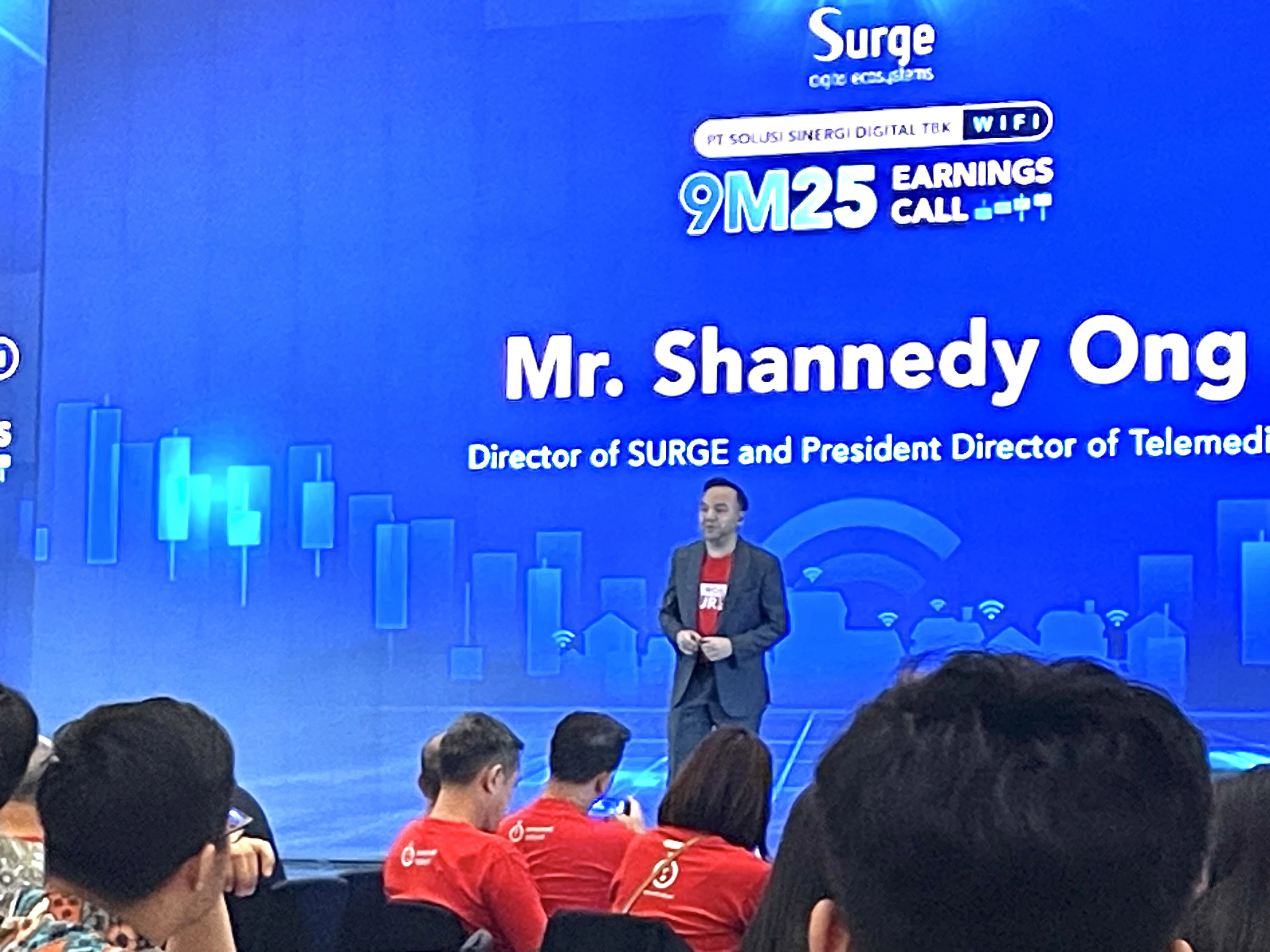 PT Solusi Sinergi Digital Tbk (WIFI), Shannedy Ong